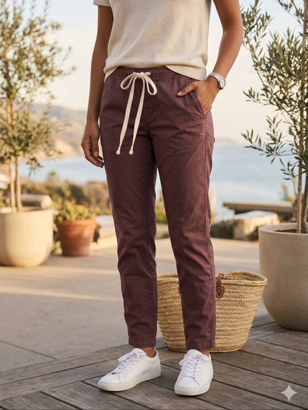 Vuori Women's Ripstop Pant With Drawstring